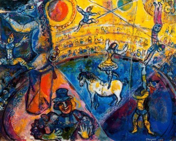  contemporary - The circus contemporary Marc Chagall